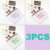 3Pcs Girls Trip Gifts Girls Weekend 2025 Makeup Bag Sisters Trip Gifts Favors Summer Gifts Cosmetic Bag Toiletry Bag Zipper Pouch Weekender Bags for