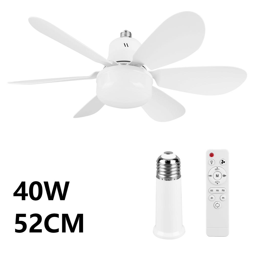 Modern Ceiling Fan Light With Remote Control with Extender & 6 Blades Hanging Fans Chandelier Electric Fan for Home