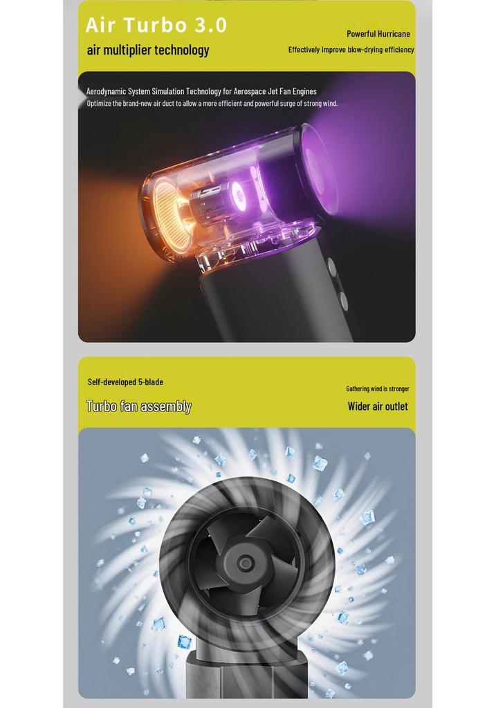 2026 Handheld USB Cooling Fan – Compact, Long Battery Life, Ideal for Travel & Outdoor Use