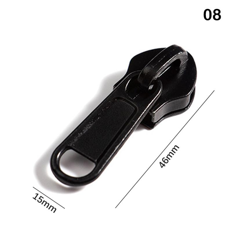 5/8Pcs 4 Sizes Universal Instant Fix Zipper Repair Replacement Slider Zippers