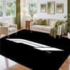 F1 Design Crystal Velvet Rug Soft Decorative Mat for Bedroom Entrance