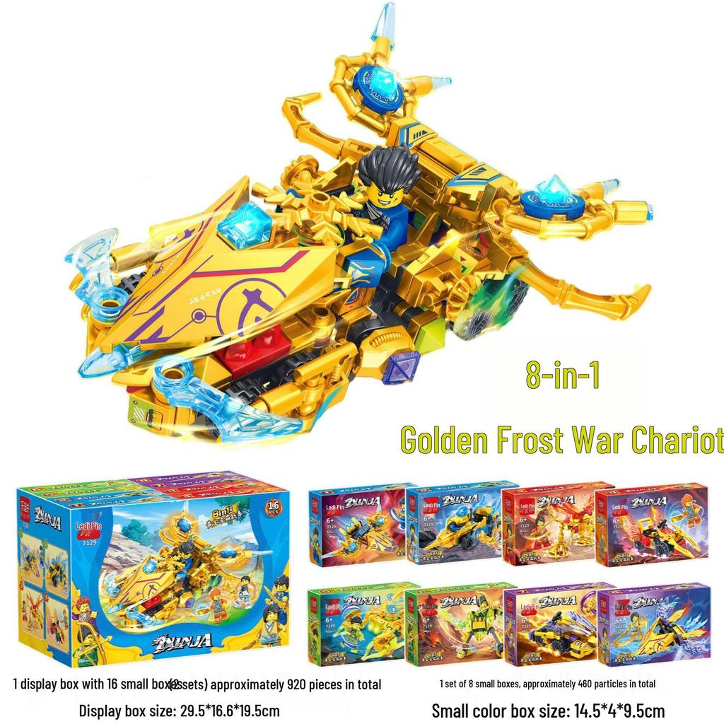 Ninja Series 8-in-1 Building Block Set for Kids