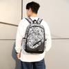 Backpack Men's Simple Large Capacity Travel Backpack Casual Japanese Junior High School High School Student Book Backpack