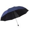 Velký skládací deštník pro tři osoby, odolný proti dešti a slunci, s potiskem loga na zakázku