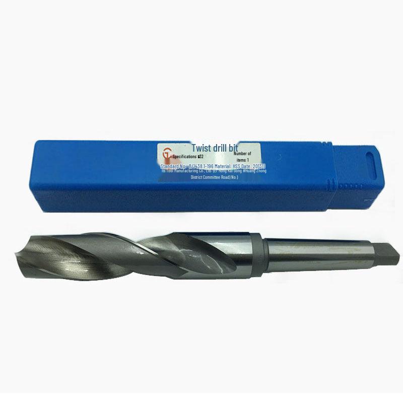 Extra Long Taper Shank Spiral Drill Bits: Sizes 26mm-50mm
