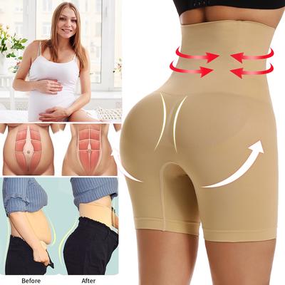 Frauen Hohe Taille Trainer Sicherheit Shorts Hosen Bauch Steuer Höschen Body Shaper Butt Lifter Boyshorts Shapewear Panty Abnehmen Unterwäsche