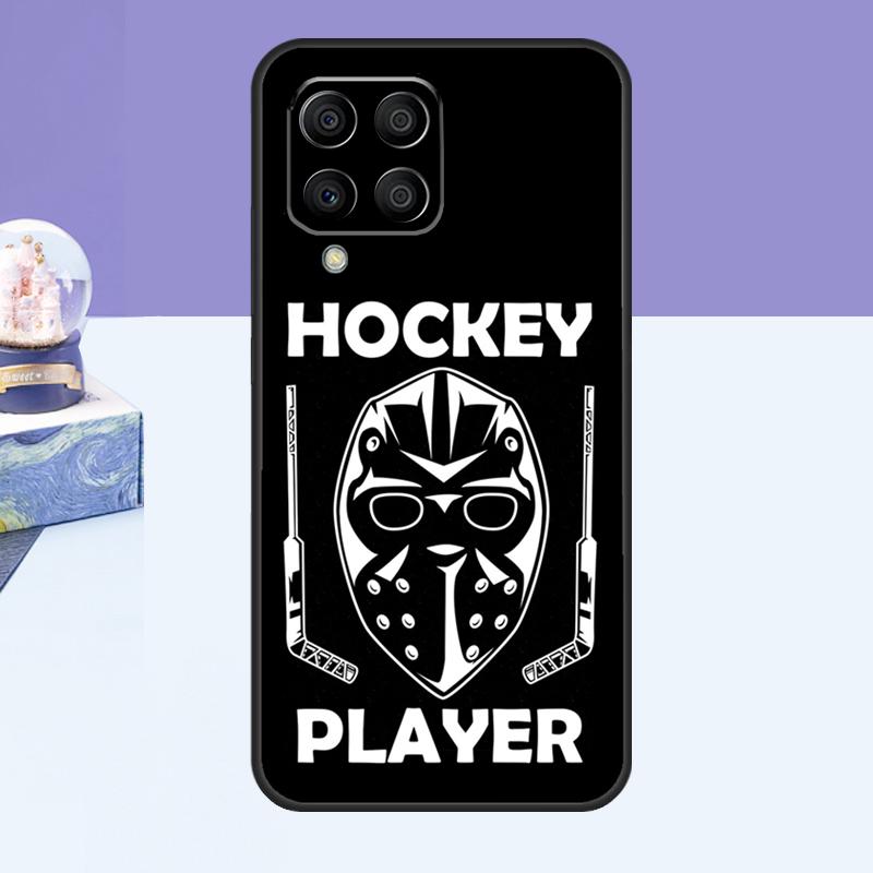 Ice Hockey Player Case For Samsung Galaxy M21 M31 M51 M20 M30s M13 M23 M33 M53 M14 M34 M54 M12 M32 M52 Cover