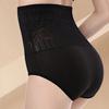 Women Sexy Lace Hollow High Waist Seamless Breathable Hip Lift Shapewear Briefs