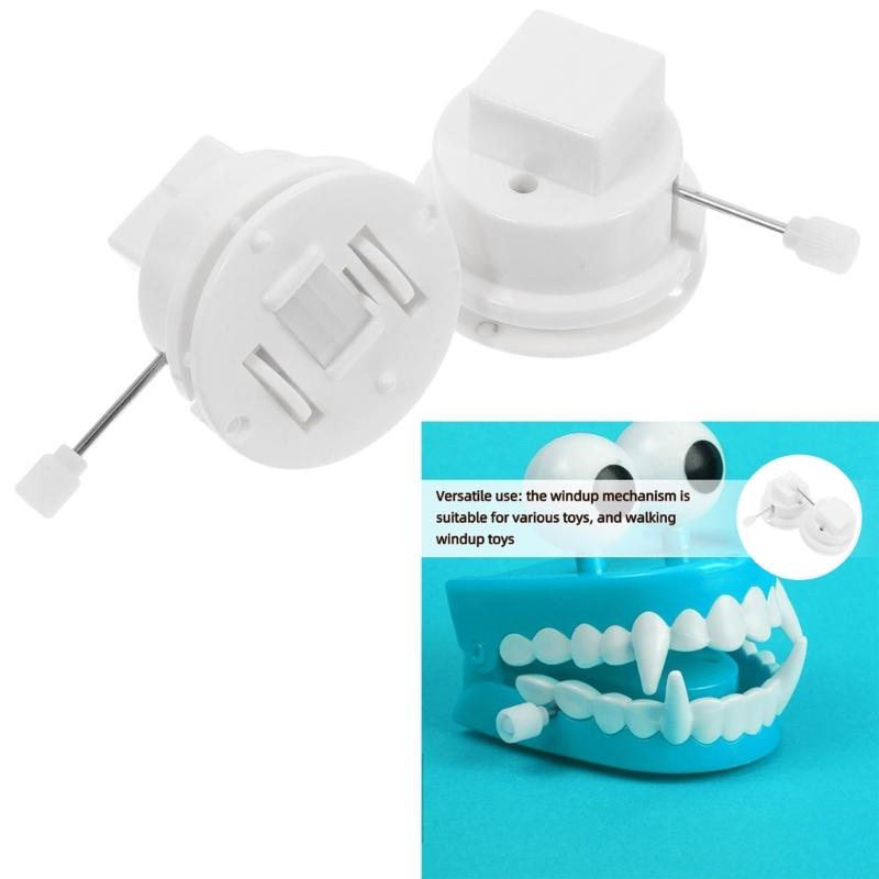 3 st Klockverk Vingrörelse Del för Gosedjur Lätt att Installera Uppdragbar Robot Projektleksak Ersättning Rullmekanism