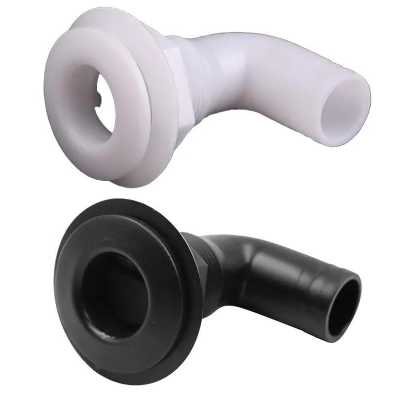 90° Boat Hose Pipe Elbow Bilge Pump Drain Bilge Drain Outlet Check Valve Marine Drainage Outlet Yacht Bilge Drainage Outlet