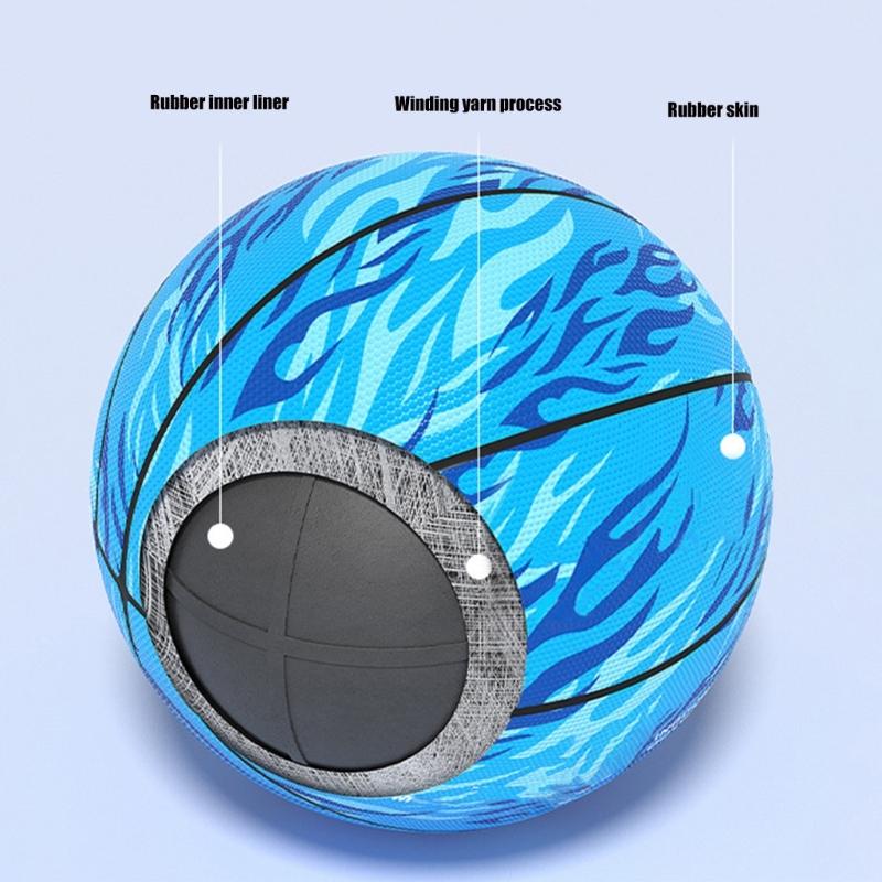 Fine Stitching Kids Basketball Light Weight Waterproofs Training Ball Fine Stitching Kids Basketball For Game Enduring