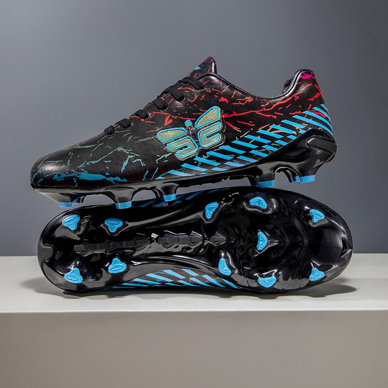 New Men Soccer Shoes Match Football Boots Non-Slip Grass Cleats Futsal Sneakers High-quality Hot-selling Indoor High-top Outdoor