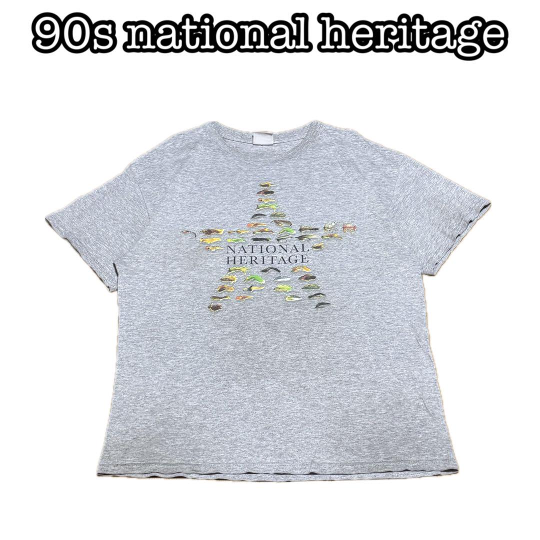 

[Б/У] Футболка с принтом Миффи, Силуэт бокс, Аниме-персонаж, Редкая, Серая