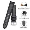 Genuine Leather Watch Horween Leather Watch Includes Installation Tool [BISONSTRAP] Strap, 23mm, Band, Black,