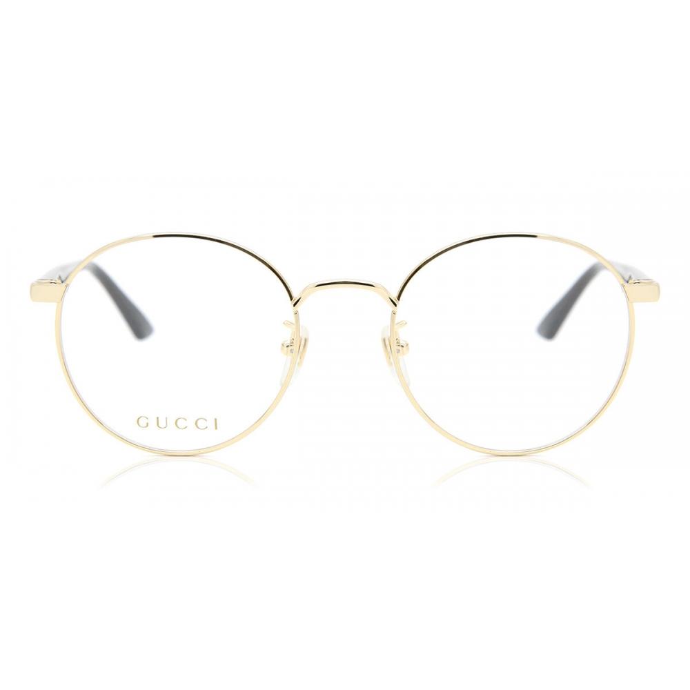 

Gucci Gg0297ok Asian Fit 001 Unisex Eyeglasses Gold/52