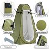 Outdoor Bathing Tent, Portable Camping Toilet Tent, Changing Tent, Shower Tent, Dressing Shelter, Fishing Tent, Thermal Tent