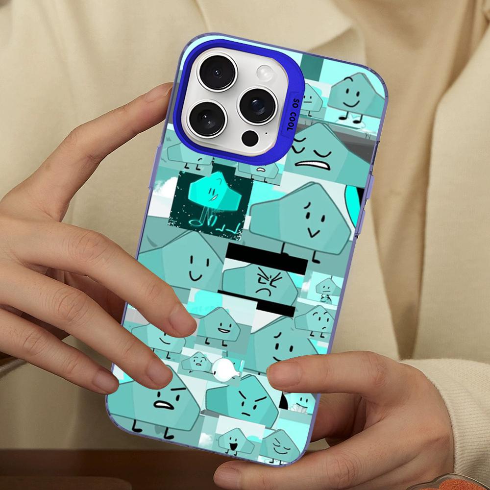 Bfdi Poster Battle For Dream Island Phone Case For IPhone 16 15 14 13 12 11 Pro Max X XR XSMAX Plus Matte Shockproof Back Cover