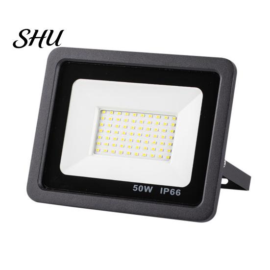 Floodlight LED IP66 Waterproof Super Bright Energy-saving Good Heat Dissipation Outdoor with Bracket Garden Safety Lighting Supplies