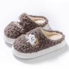 Cotton Slippers Winter Couple Non-slip Soft-soled Fluffy Slippers Thermal Shoes Indoor Home Slippers