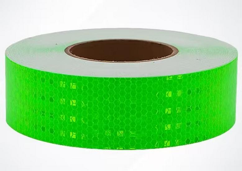 PVC Crystal Color Grid Reflective Car Safety Tape - Nighttime Anti-collision Reflective Stickers