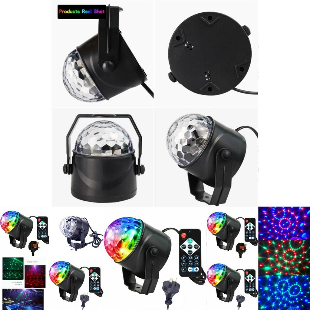 Colorful Led Stage Lights With Remote Control Perfect For Parties And Events