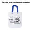 Cartoon Christmas Diy Graffiti Bag Handmade Painting Non-Woven Bags for Children Arts Crafts Color Filling Handbag Xmas Gift