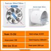 Powerful Silent Kitchen Window Exhaust Fan – Metal Square Oil & Smoke Extractor