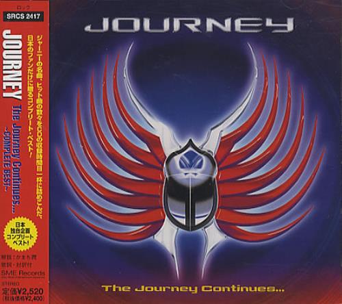 CD JOURNEY - Journey Continues..complete Best SRCS2417 SME 2001 Japan Rock Used