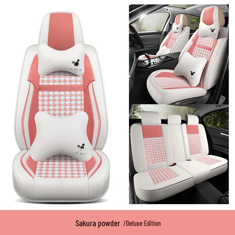 Ice Silk Seat Cover for Great Wall Fengjun 5 - All-Season, Full Surround, Universal Fit for European Trucks