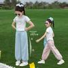 Girls' Summer Lace Casual Long Pants