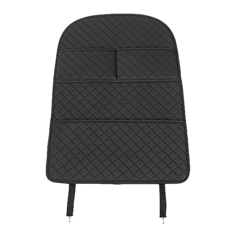 

Full Cover Anti-Kick Pad Mat Rear Seat Back Protection Car Seat Functional Storage Bag Mat For BYD Shark 6 Pickup Accessories чёрный