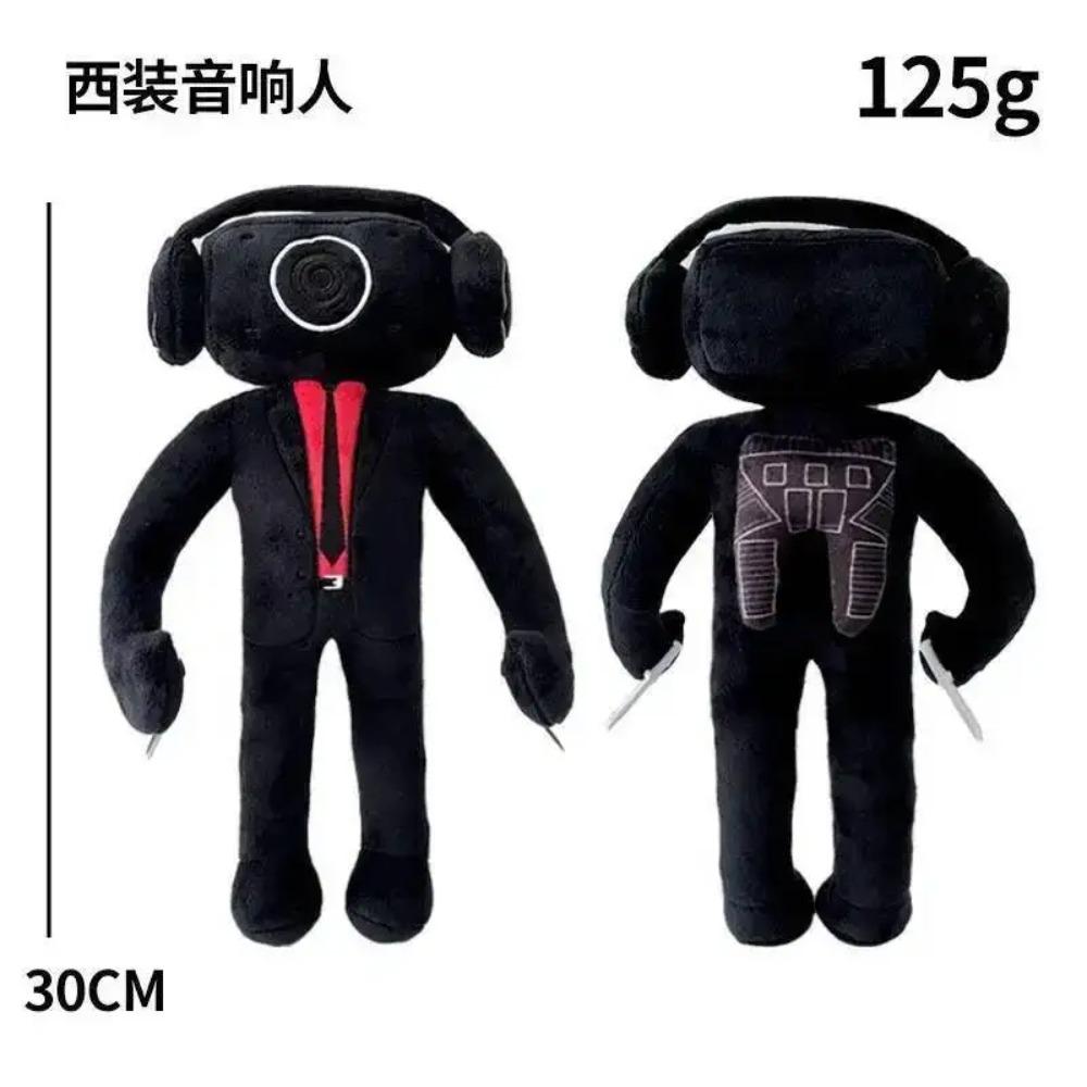 Skibidi Toilet Titani TV Man Speakerman Cameraman Peluche Titani Drill Man Clock Speaker Man Camera Man Peluche Giocattolo Morbido