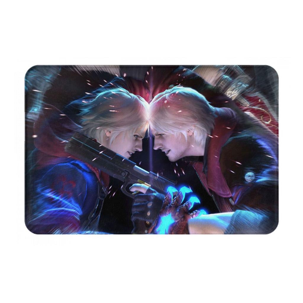 Devil May Cry Game Anti-slip Doormat Floor Mat Dust-proo Carpet Rug for Kitchen Entrance Home Bedroom Footpad Mats