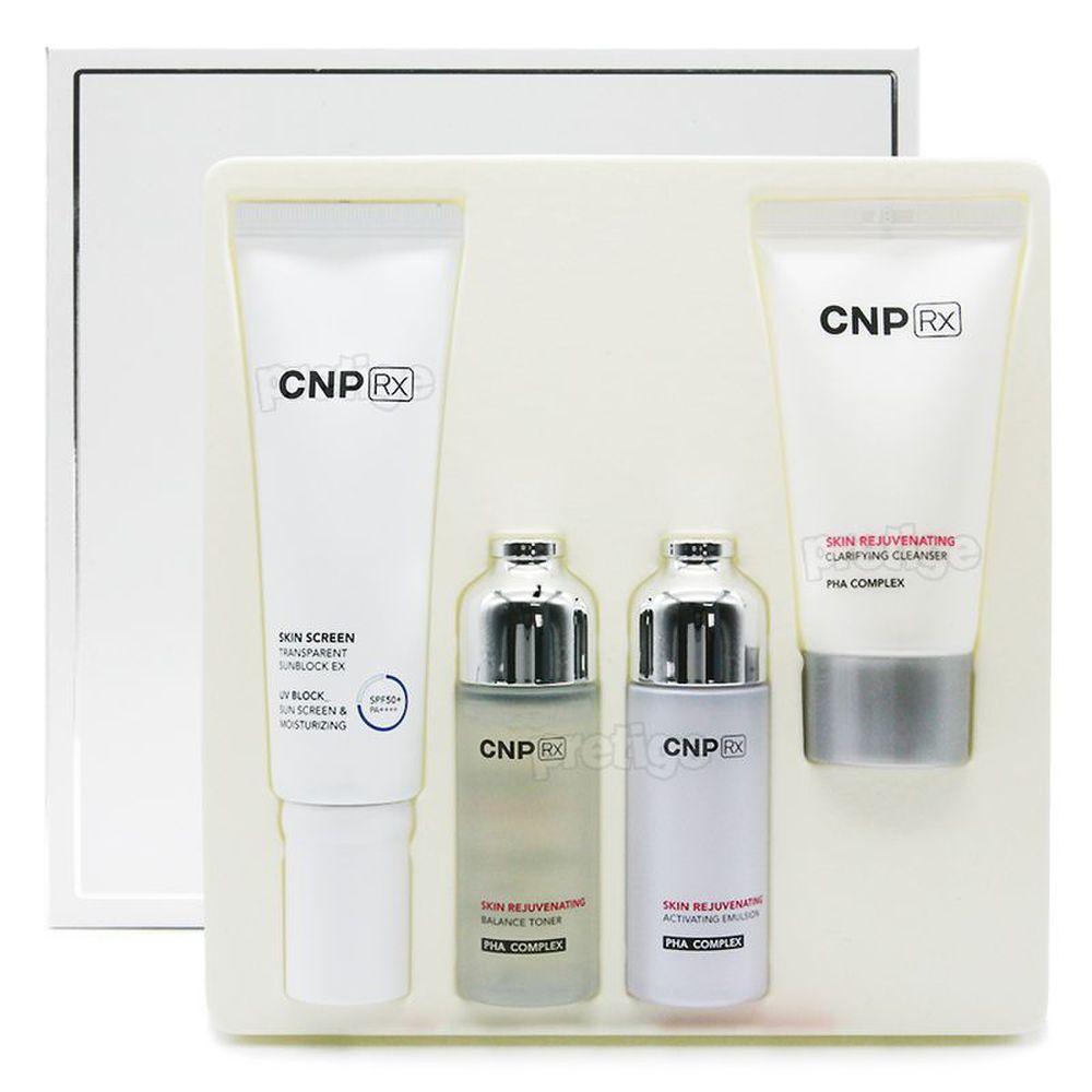 

CNP RX Skin Screen Прозрачный солнцезащитный крем EX 50 мл Набор