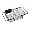 Dish Drying Rack In Sink, Expandable Stainless Steel Dish Drainer For Kitchen Sink