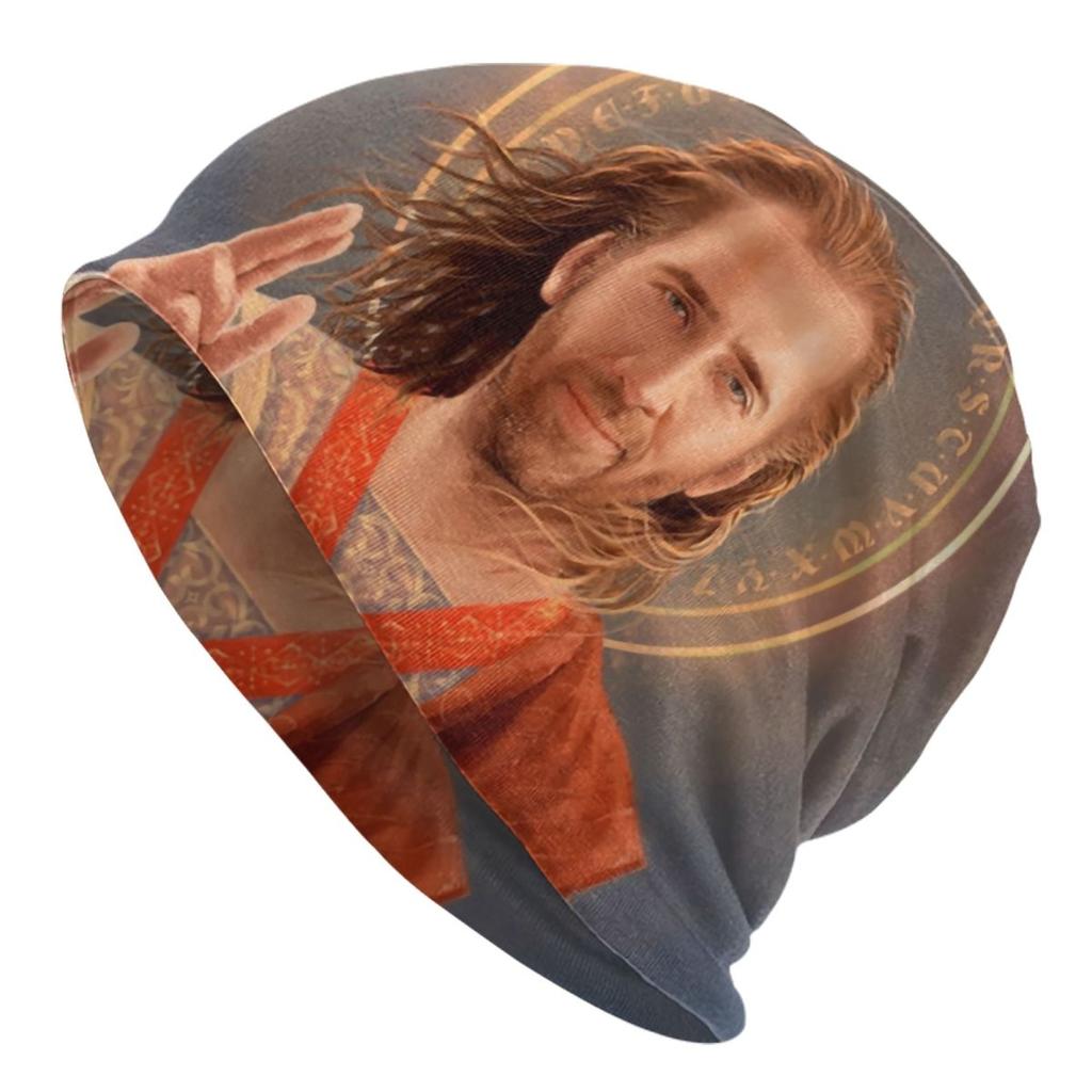 Custom Funny Nicolas Cage Meme Beanie Cap Unisex Winter Warm Bonnet Femme Knitted Hats Street Outdoor Ski Skullies Beanies Hats