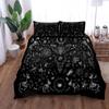 Tattoo Staring Eye Duvet Cover Set King Queen Double Full Twin Single Bed Linen Set