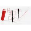 Pearl Metal Softia Top-Mounted Measuring Cup 500, Red