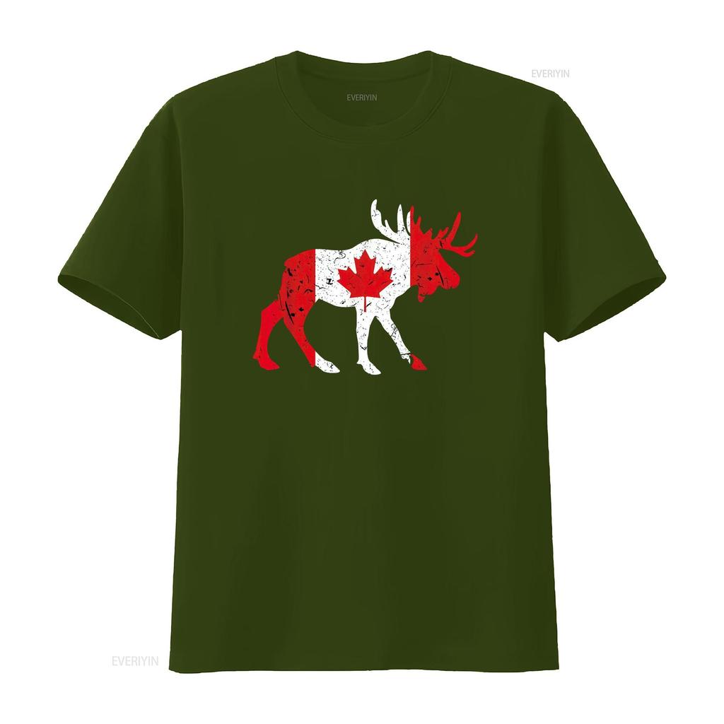 Maple Leaf Animal Canadian Flag Canada T Shirt Black 3X Large vintage Washed Unisex designer clothes Soft Comfortable Stretched