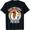 Red de Vlezige Aardappel Grappig Cavia T-shirt