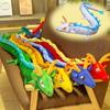 Chinese Dragon Plush Toy Pillow 5 Colors Available, Huge 4m Size