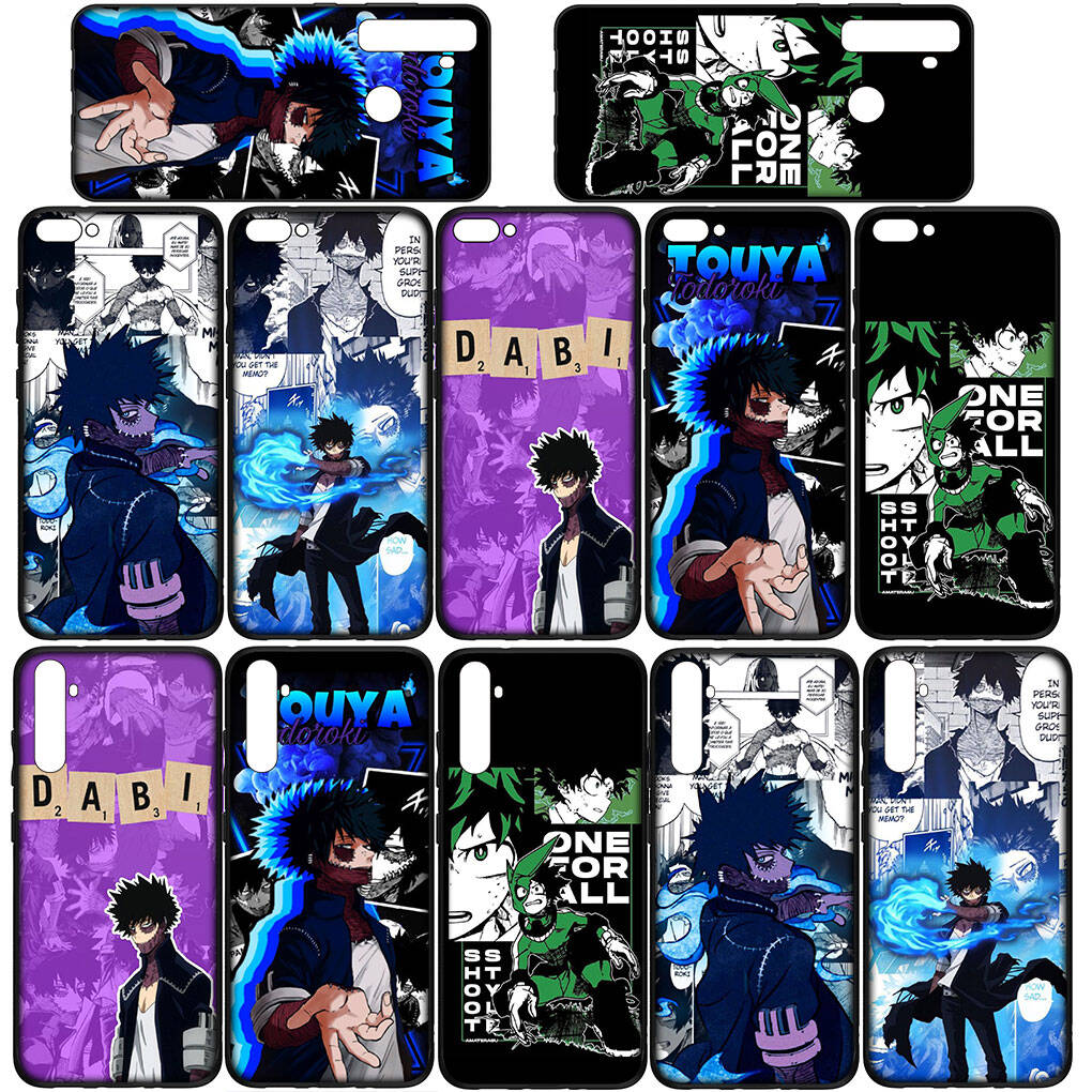 Cover for iPhone 17 16 15 Xiaomi Poco Redmi Note 14 13 12 X Pro Max 9 16e Samsung Galaxy S25 S24 S23 OPPO Huawei Dabi My Hero Academia BNHA Phone Case