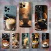 Haut Art Café Amour Pour iPhone Max,14,16,X,13,XR,SE,12,15,Pro,17,Plus,11,XS,Mini Coque Souple Transparente