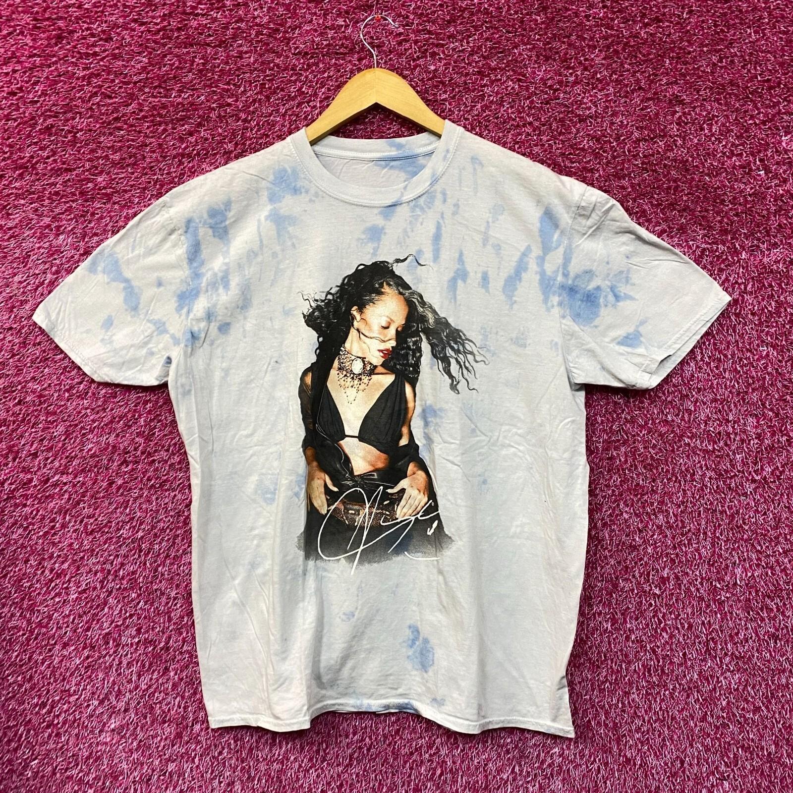 Aaliyah Queen Of RNB Tie dye Tshirt size extra large S