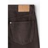 H M Relaxed Fit Jeans Dark Brown