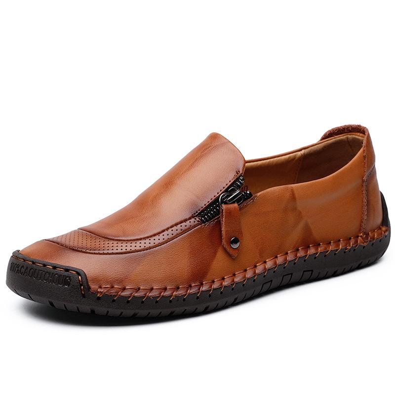 Cross-Border Plus Size Men's Spring Loafers - Breathable, Casual Slip-Ons (Sizes 38-48)