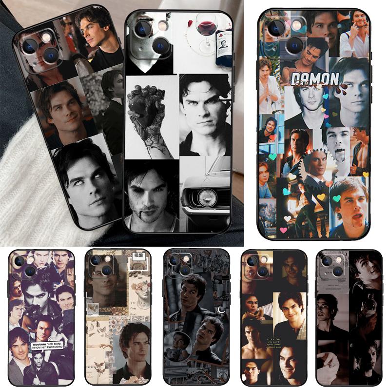 Damon Salvatore The Vampire Diaries For Huawei Nova 12s 12i 8i 11i 9 10 SE Y60 Y70 Y90 Y72 Y73 Y61 Y91 P60 Pro P30 P40 Lite Case