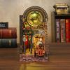 Wooden Miniatures Figurines Dollhouse 3D Puzzle Doll House Kit Assembly Model Building Room With Furniture For Christmas Gifts