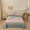 Cotton Thick Bed Flat Sheet for Double Bed Plain Top Sheets Single/Queen/King Flat Bedsheets Soft Home Bed Linen Sheets