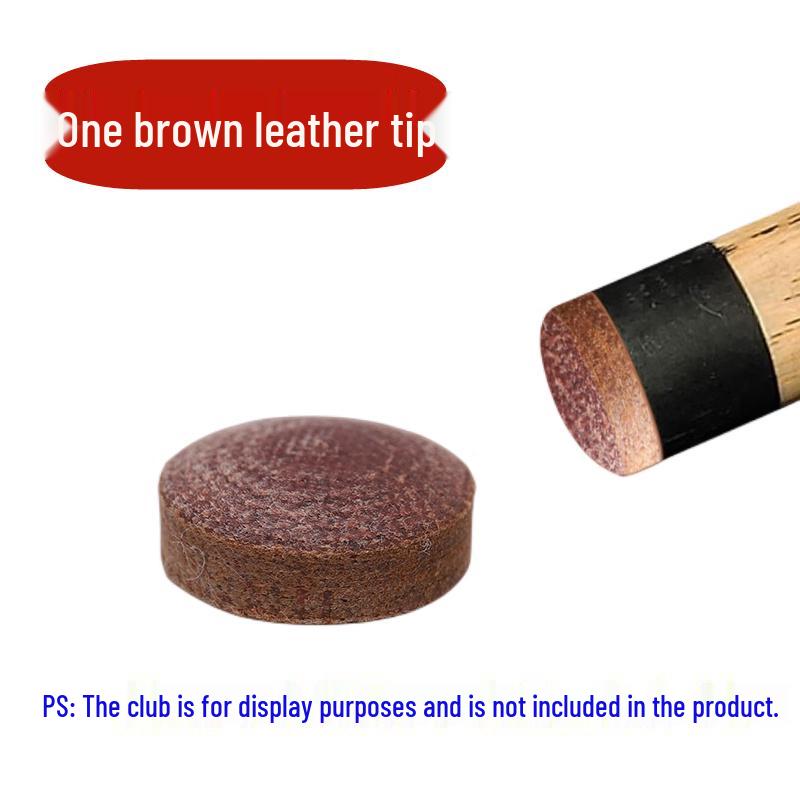 

Orange Core 13.6mm Brown Bakelite Billiard Cue Tip